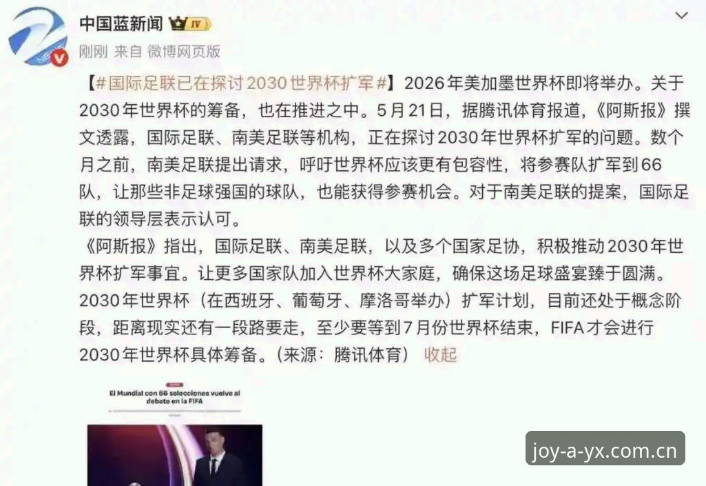 AYX A8B2版本 揭秘2030世界杯扩军至66队背后的博弈:中国男足能否搭上这趟末班车?